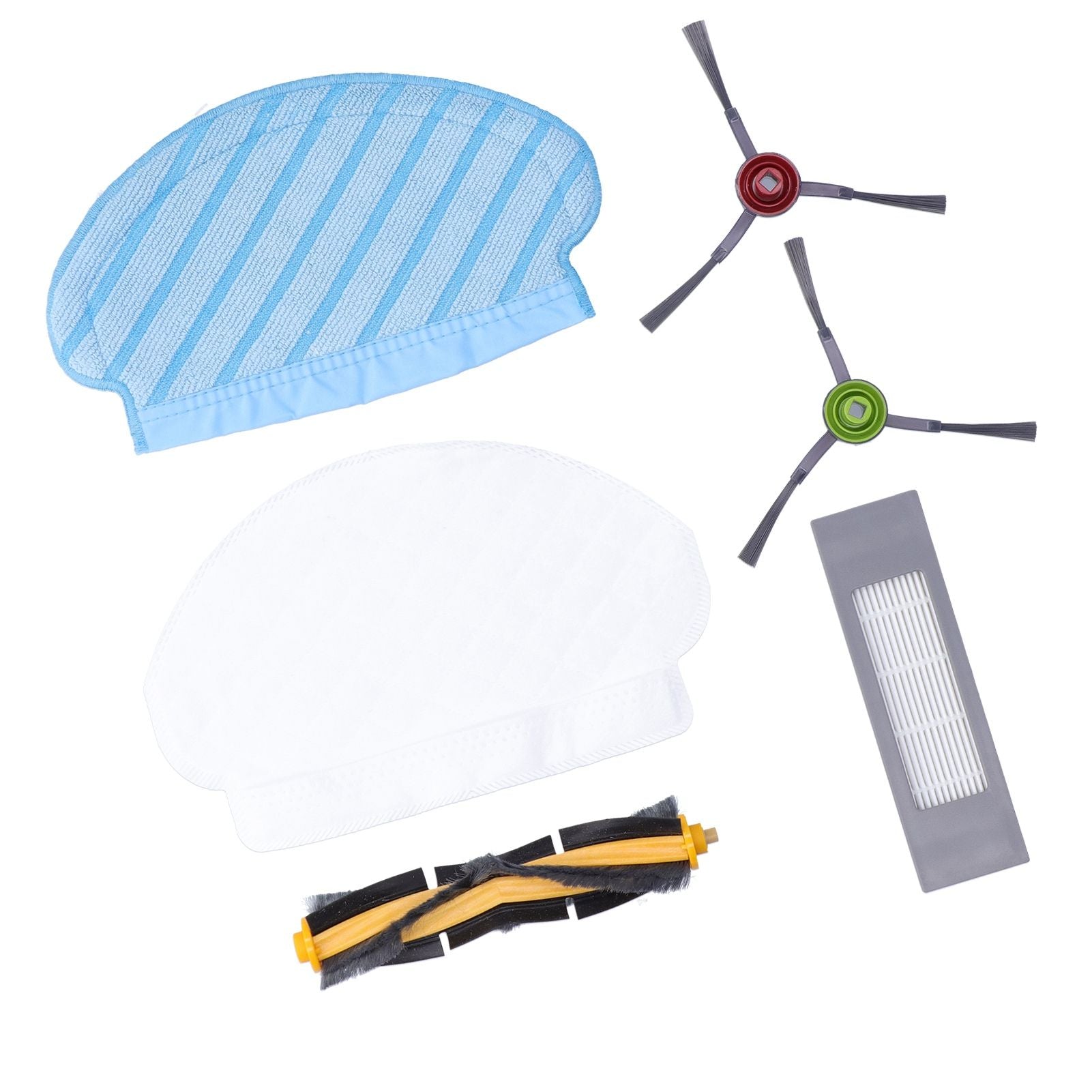 Main Side Brush Filter Washable Rag Disposable Rag Kit Fit for DEEBOT OZMO 950 920 Sweeper