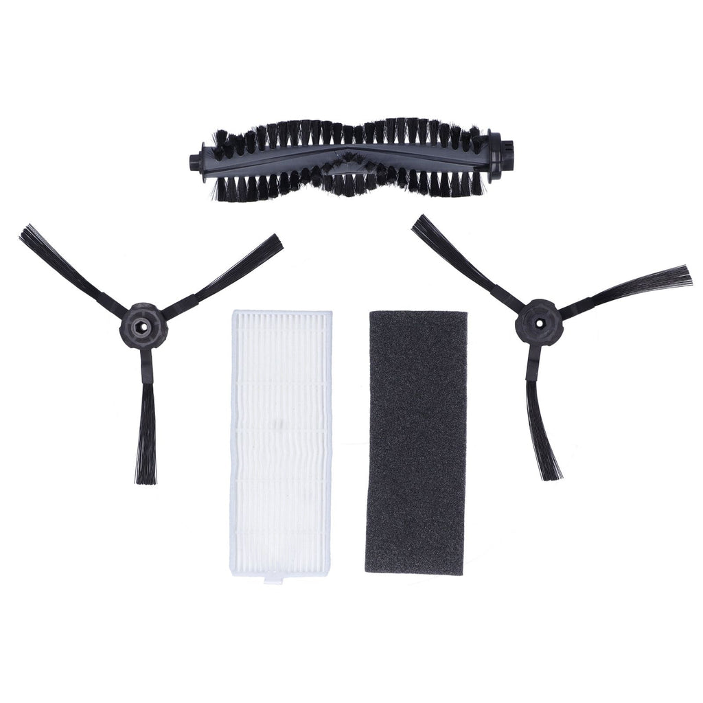 Sweeper Rolling Brush Filter Cleaning Cloth Side Brush Kit Replacement Parts for ilife A4S
