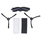 Sweeper Rolling Brush Filter Cleaning Cloth Side Brush Kit Replacement Parts for ilife A4S
