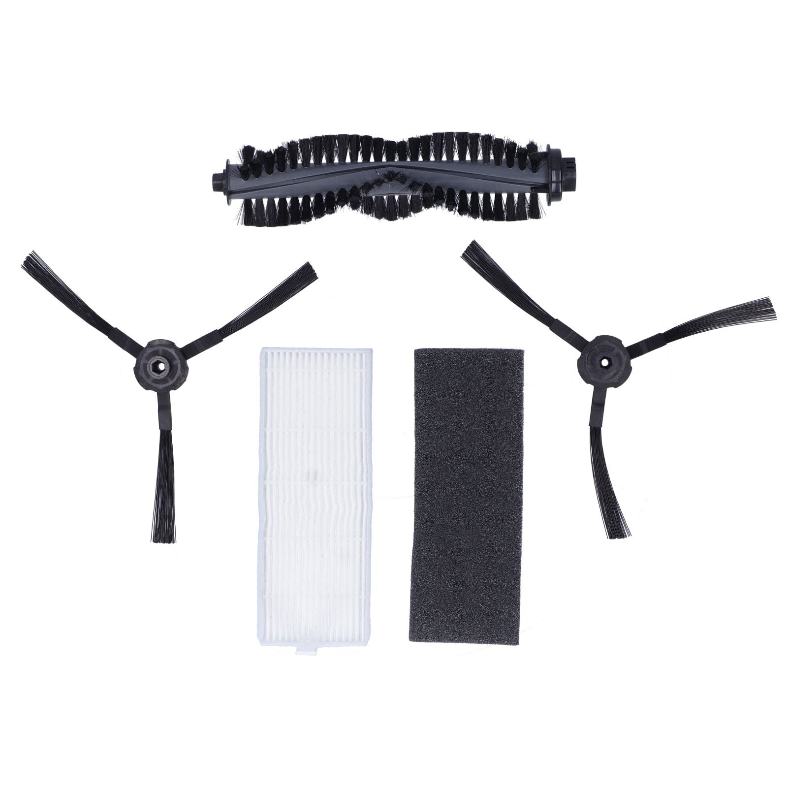 Sweeper Rolling Brush Filter Cleaning Cloth Side Brush Kit Replacement Parts for ilife A4S