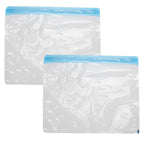 2Pcs Vacuum Storage Bag Space Saving Compressed Sealed Travel Bag with 3.5cm Thread Air InletM:32x26CM