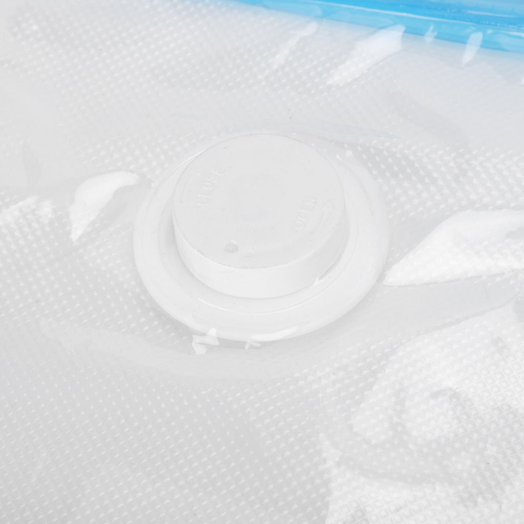 2Pcs Vacuum Storage Bag Space Saving Compressed Sealed Travel Bag with 3.5cm Thread Air InletM:32x26CM