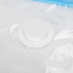 2Pcs Vacuum Storage Bag Space Saving Compressed Sealed Travel Bag with 3.5cm Thread Air InletM:32x26CM