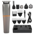 6in 1 Electric Hair Clipper Trimmer Portable Hair Cutting Machine Styling Tool USB Charging