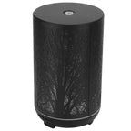 300ml Air Humidifier 2 in 1 Ambient Night Light Aroma Aromatherapy Diffuser Black 100‑240VAU Plug