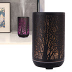 300ml Air Humidifier 2 in 1 Ambient Night Light Aroma Aromatherapy Diffuser Black 100‑240VAU Plug
