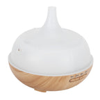 400ml Light Wood Grain Air Diffuser Electric Aroma Humidifier with Ambient Night Lamp 100‑240VAU Plug