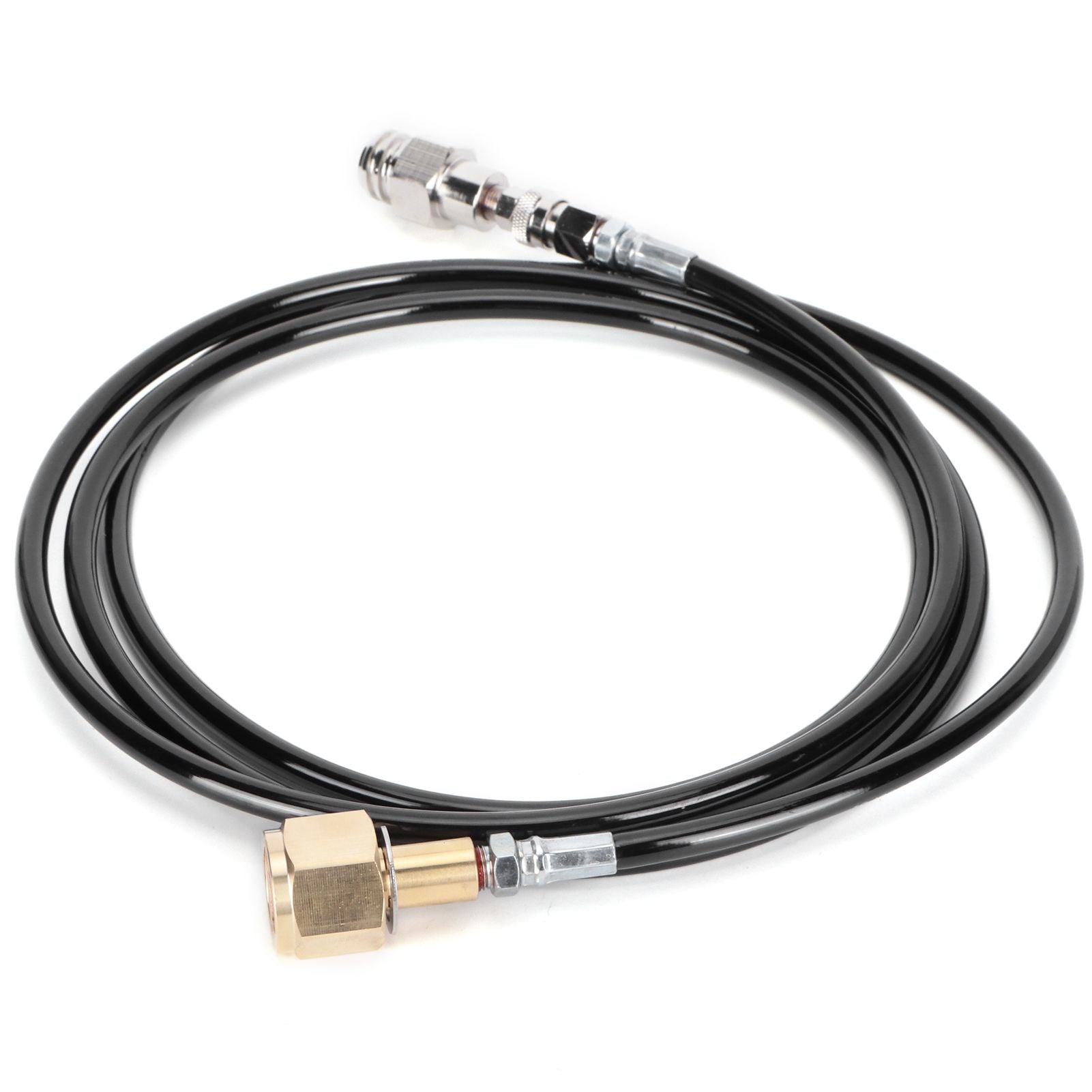 100in CGA320 CO2 Cylinder Refilling Soda Adapter Hose Kit Soda Accessories Black