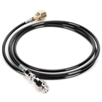 100in CGA320 CO2 Cylinder Refilling Soda Adapter Hose Kit Soda Accessories Black
