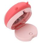 Cute Desktop Mini Fan Portable Humidifying Mist Spray Fan for Home Office SuppliesPink Pig