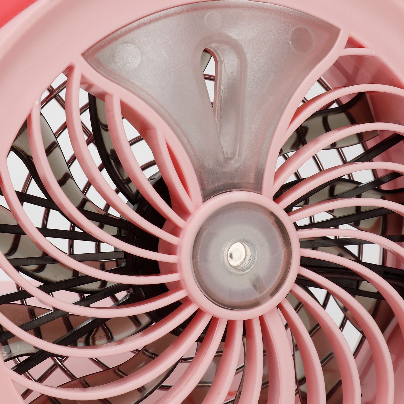 Cute Desktop Mini Fan Portable Humidifying Mist Spray Fan for Home Office SuppliesPink Pig
