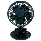 Portable Desk Fan 3 Speed Wind Mini Desktop Fan with Clip for Home Office and BedroomGreen