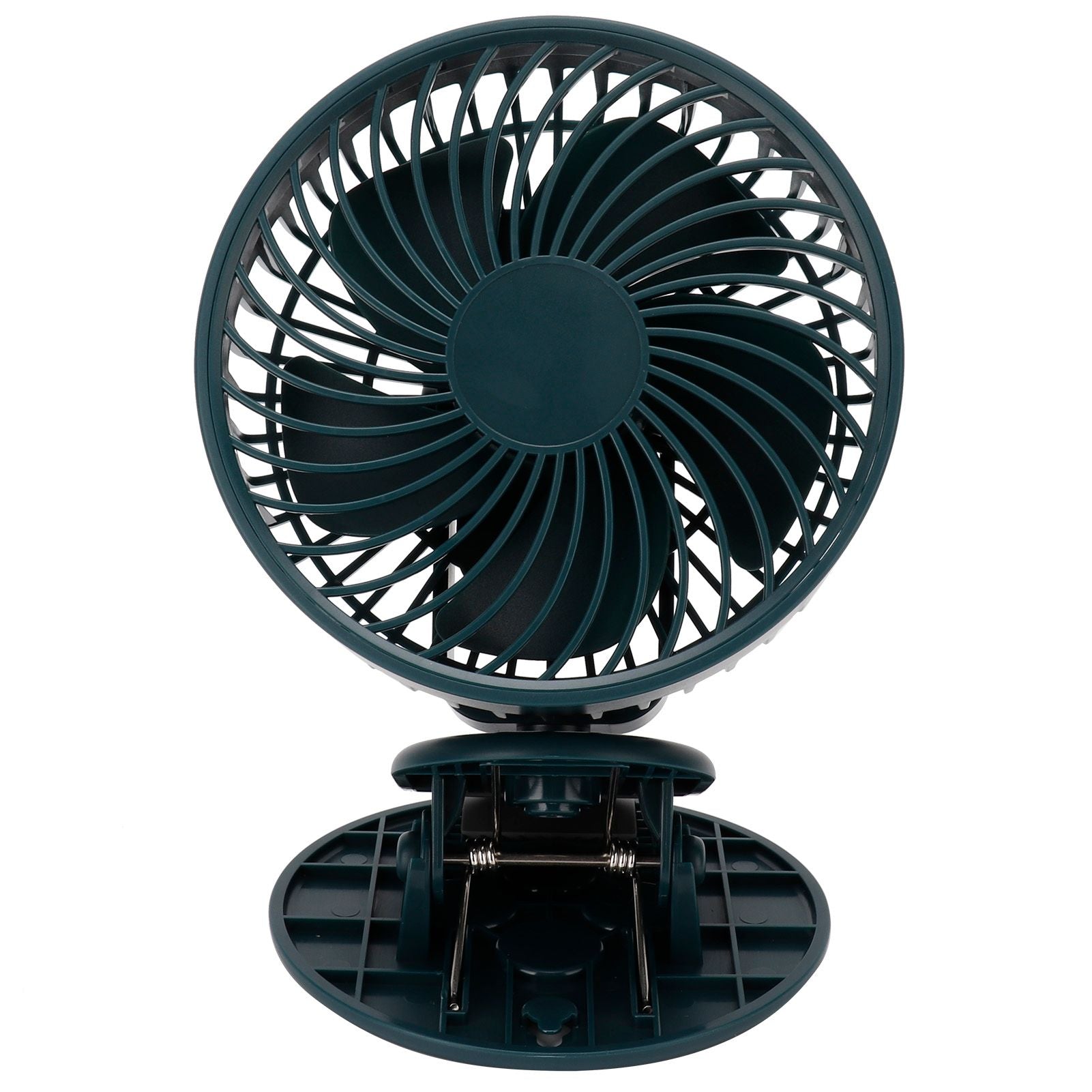 Portable Desk Fan 3 Speed Wind Mini Desktop Fan with Clip for Home Office and BedroomGreen