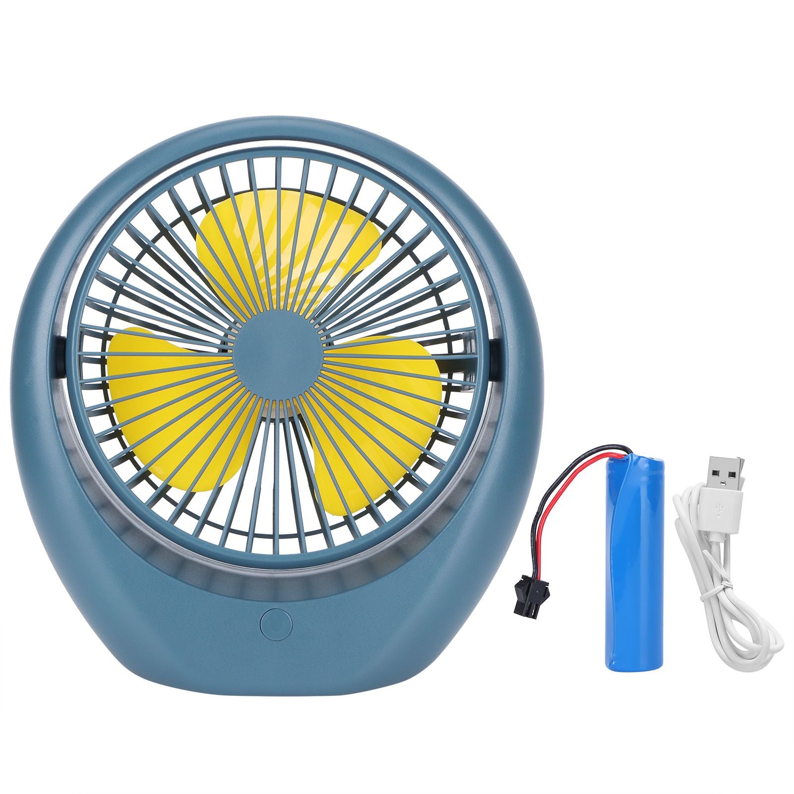 Portable Electric Fan Dormitory Adjustable Desktop Mini USB Charging Fan for Dormitory