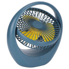 Portable Electric Fan Dormitory Adjustable Desktop Mini USB Charging Fan for Dormitory