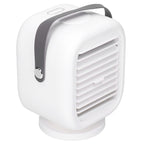 190ml Humidification Air Cooler USB Charging 120° Shaking Head Cooling Fan for Home OfficeWhite