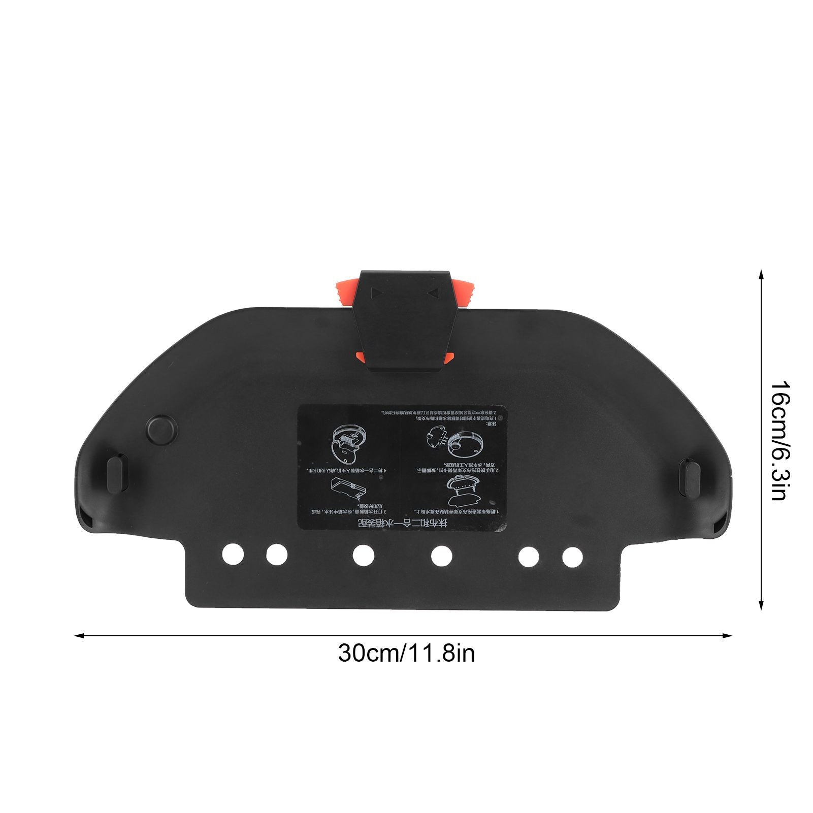 Sweeping Robot Mop Board Bracket Hanger Fit for Mijia STYTJ02YM / MVVC01-JG Black