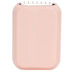 3in 1 Portable Mini Hanging Neck Fan USB Desktop Handheld Bladeless Fan for Home OutdoorPink