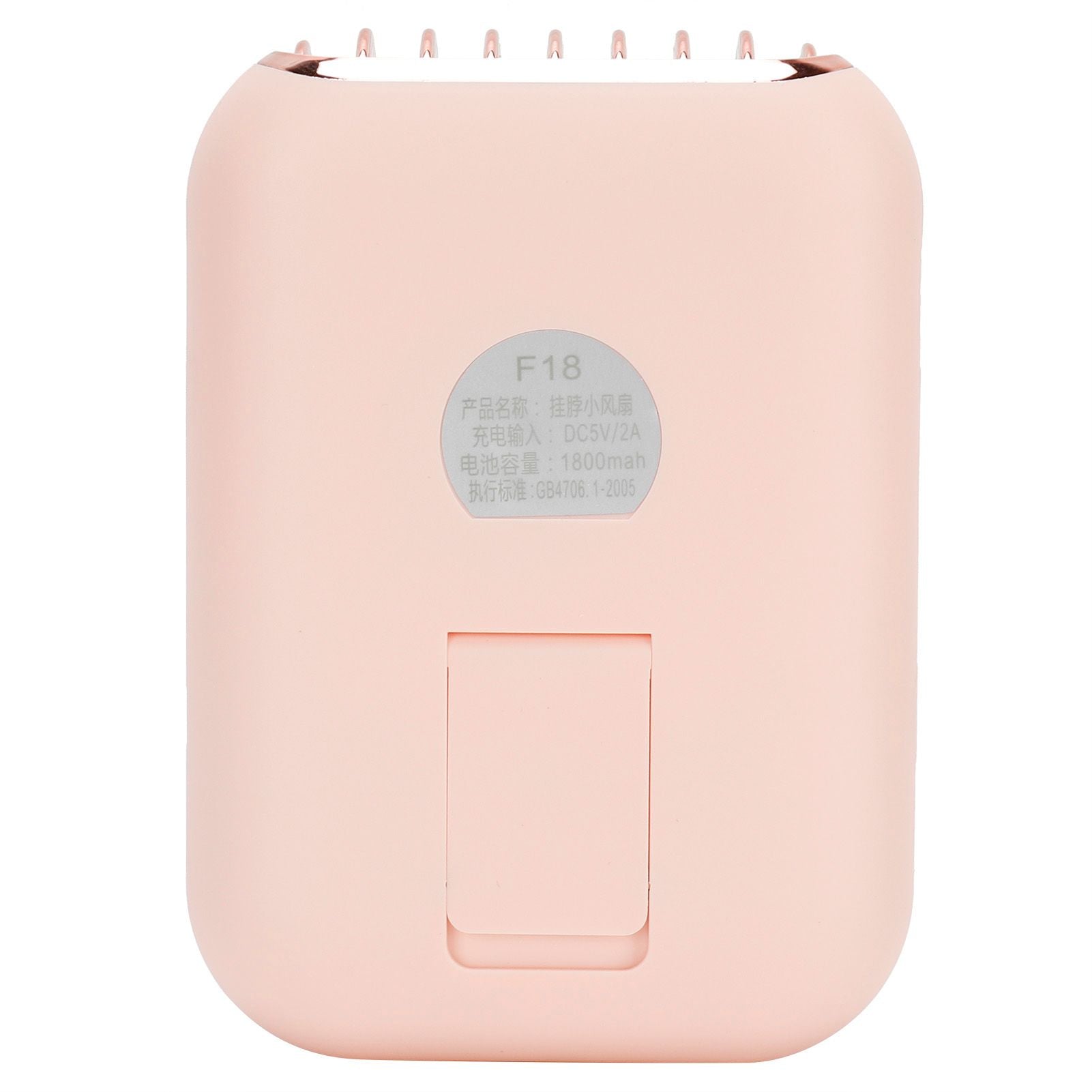 3in 1 Portable Mini Hanging Neck Fan USB Desktop Handheld Bladeless Fan for Home OutdoorPink