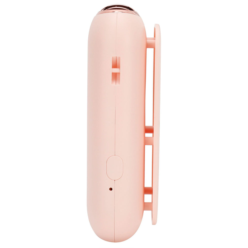 3in 1 Portable Mini Hanging Neck Fan USB Desktop Handheld Bladeless Fan for Home OutdoorPink
