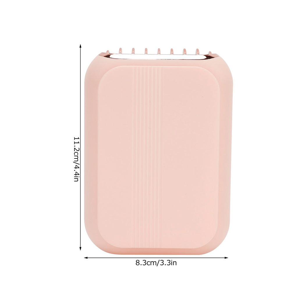 3in 1 Portable Mini Hanging Neck Fan USB Desktop Handheld Bladeless Fan for Home OutdoorPink