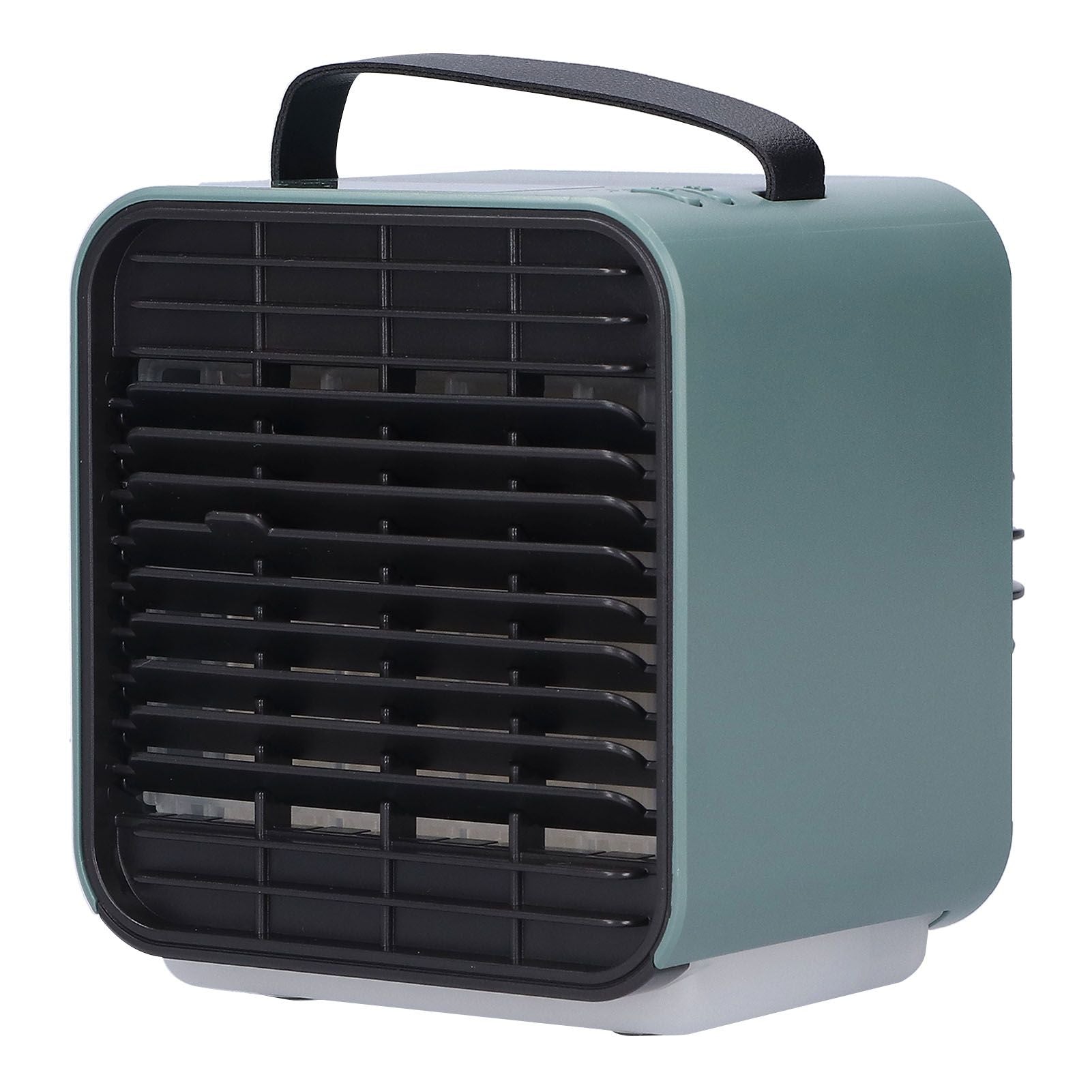 2-in-1 Negative Ion Air Purifier Portable Air Cooler USB Cooling Fan with 3 Wind SpeedGreen