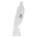 Portable Desktop Fan Mute Desktop USB Charging White Small Fan for Home Office Dormitory