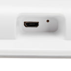 Portable Desktop Fan Mute Desktop USB Charging White Small Fan for Home Office Dormitory