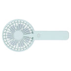 Green Parallel Wind Fan Mini USB Charging Mute Outdoor Handheld Fan with Base for Outdoor