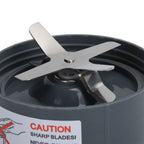 32OZ Juicer Cup with Extractor Cross Blade Fit for 600W 900W Blender Replacement Parts