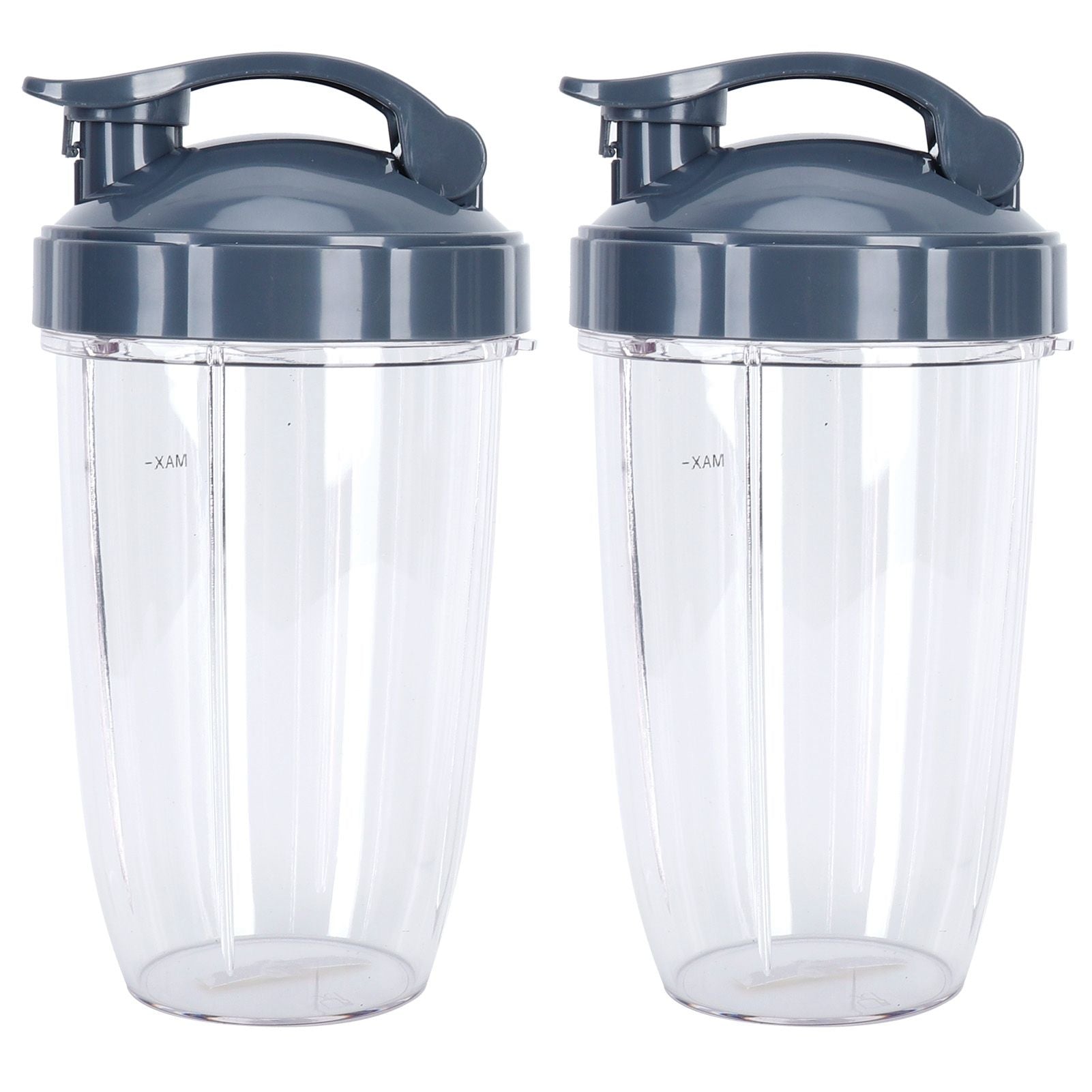 24OZ Transparent Blender Cup Container Lid Set Replacement Fit for 600W/900W Juicer