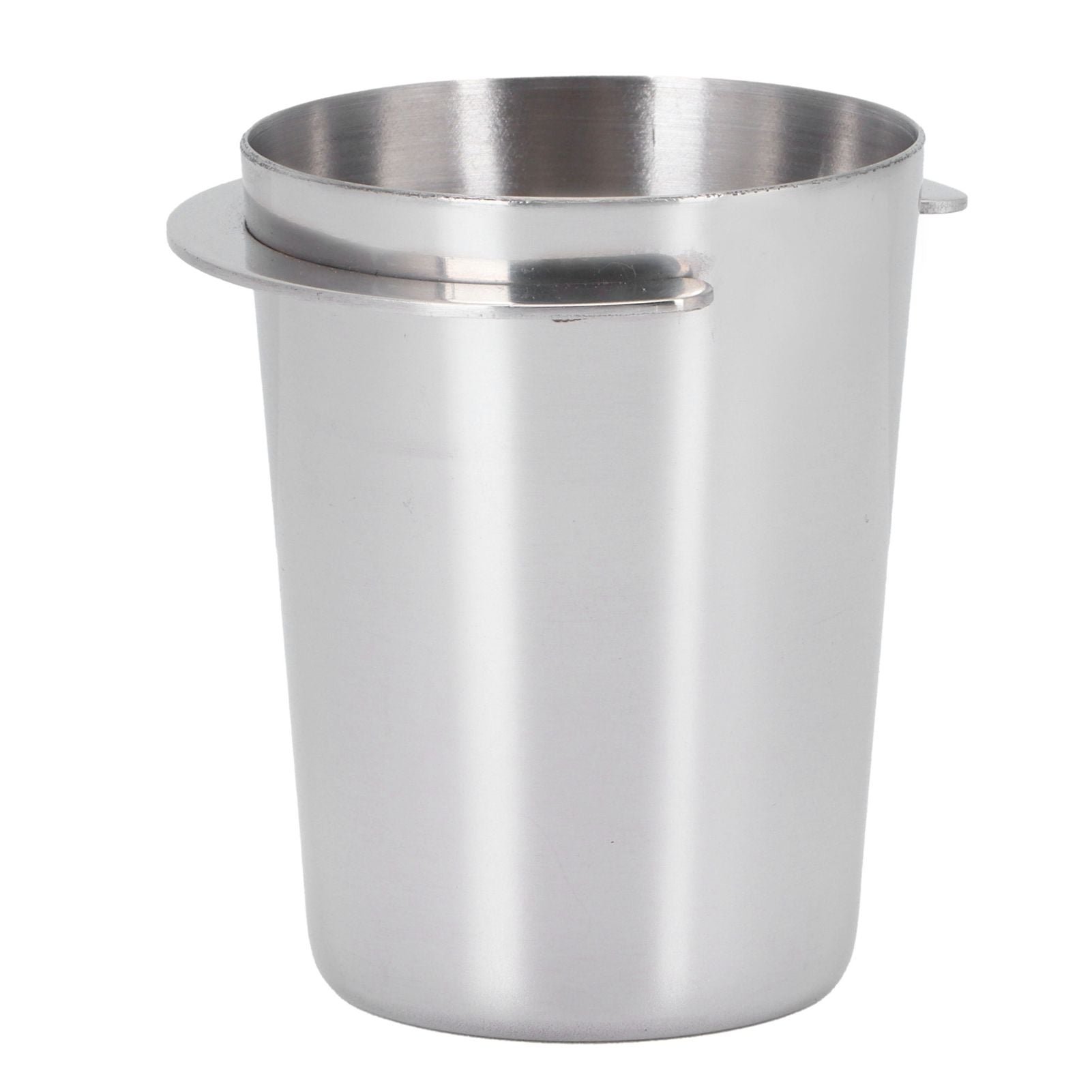 51mm Stainless Steel Coffee Machine Handle Dosing Cup Mug Coffee Powder Feeder Part