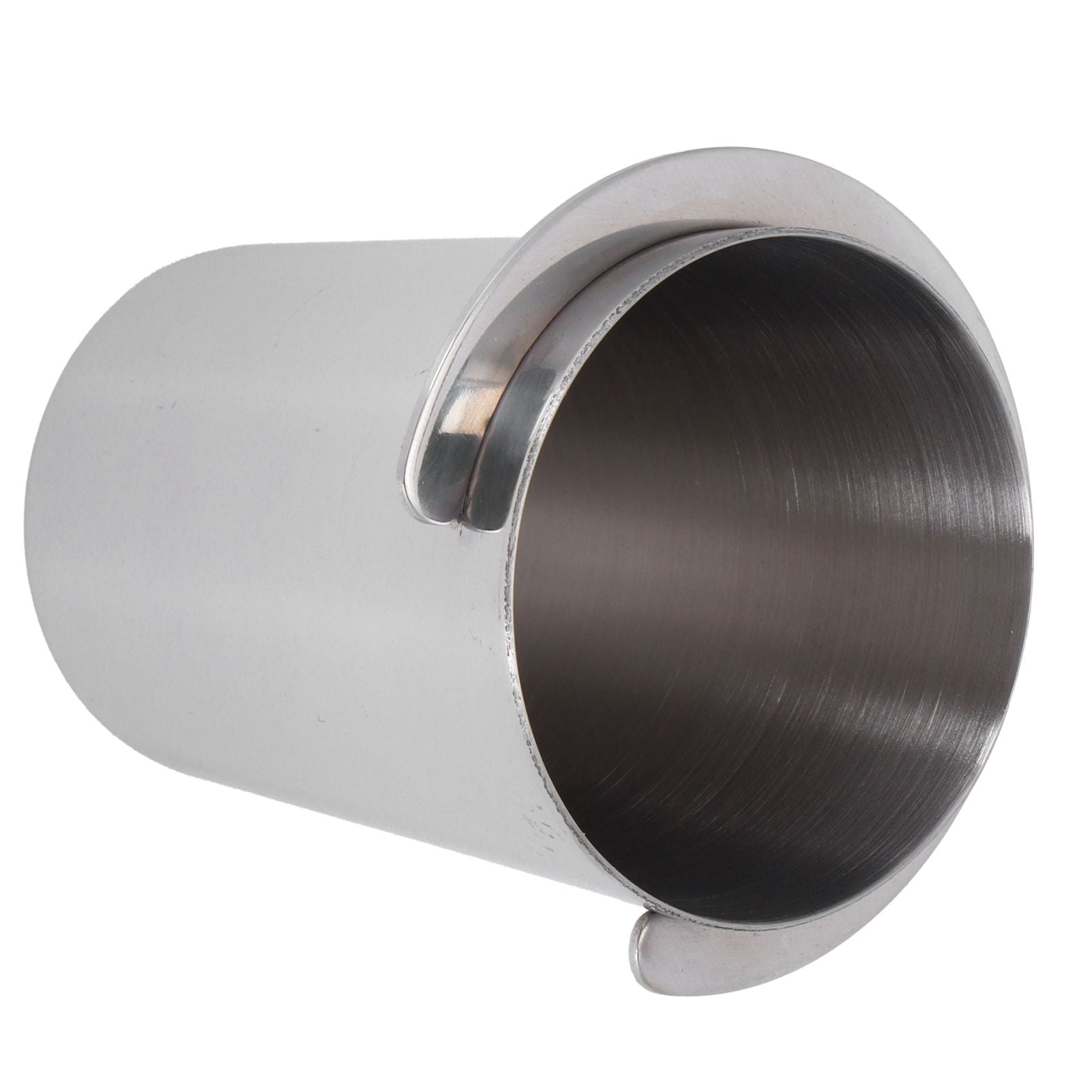 51mm Stainless Steel Coffee Machine Handle Dosing Cup Mug Coffee Powder Feeder Part