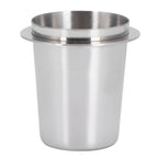 51mm Stainless Steel Coffee Machine Handle Dosing Cup Mug Coffee Powder Feeder Part