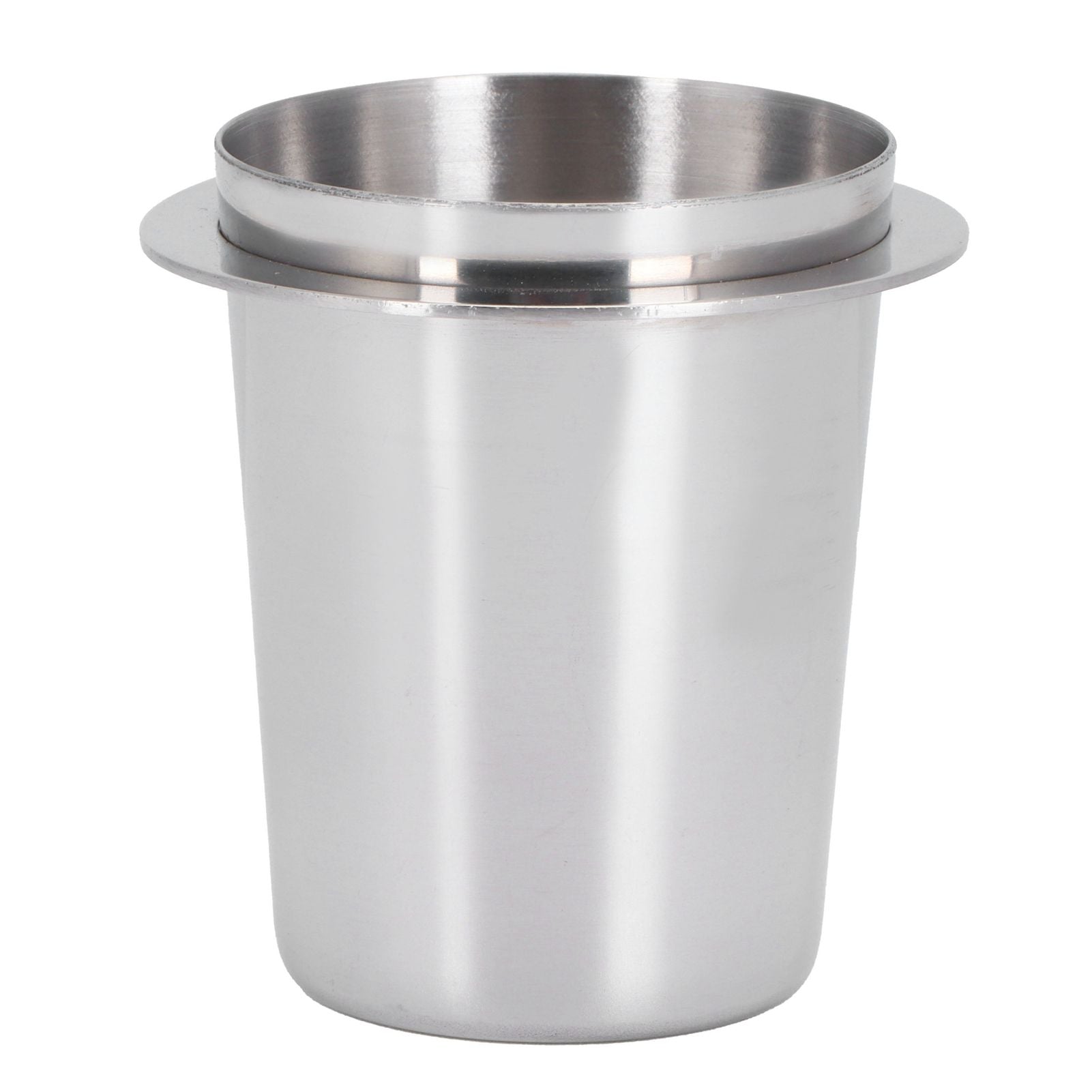 51mm Stainless Steel Coffee Machine Handle Dosing Cup Mug Coffee Powder Feeder Part
