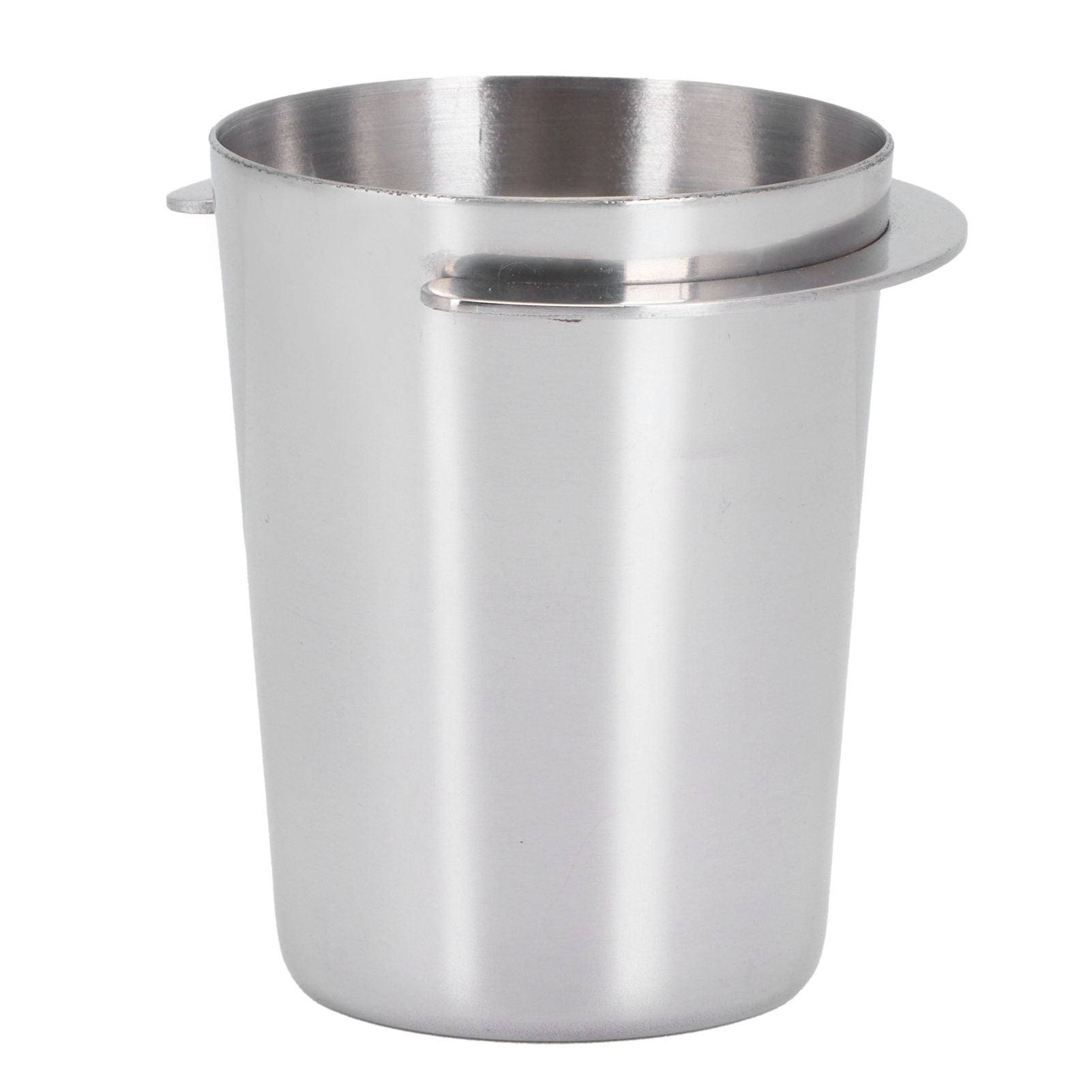 51mm Stainless Steel Coffee Machine Handle Dosing Cup Mug Coffee Powder Feeder Part