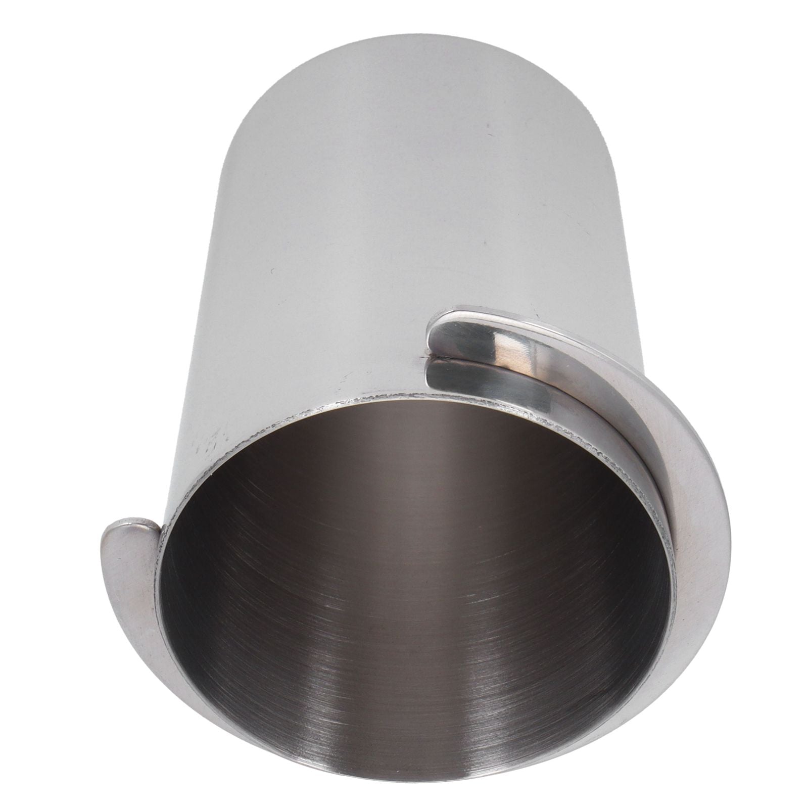 51mm Stainless Steel Coffee Machine Handle Dosing Cup Mug Coffee Powder Feeder Part