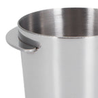 51mm Stainless Steel Coffee Machine Handle Dosing Cup Mug Coffee Powder Feeder Part