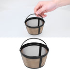 Reusable Coffee Filter Stainless Steel Coffee Machine Filter Fit for Mr. Coffee Machines