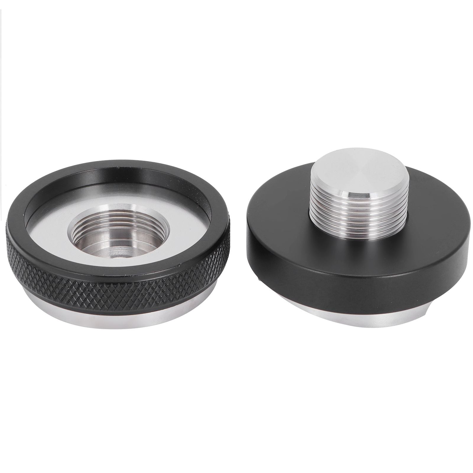 51mm Coffee Distributor 3 Angled Slopes Double Head Adjustable Height Coffee Tamper