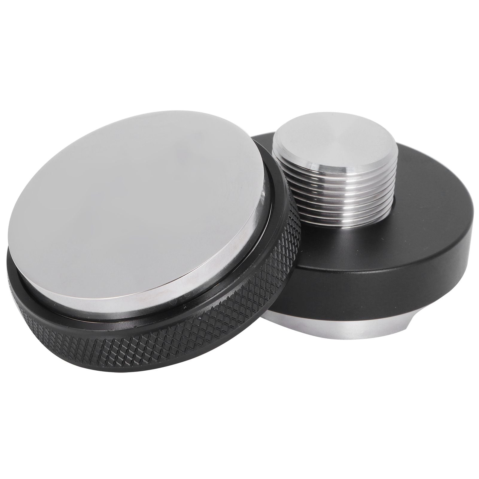 51mm Coffee Distributor 3 Angled Slopes Double Head Adjustable Height Coffee Tamper