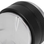 51mm Coffee Distributor 3 Angled Slopes Double Head Adjustable Height Coffee Tamper