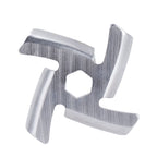 Electric Mincer Blade Stainless Steel Cross Grinding Plate Replacement Accessories