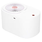 90 Degree Folding Electric Fan 2 in1 Portable Humidifying Electric Fan for Home OfficeWhite