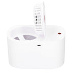 90 Degree Folding Electric Fan 2 in1 Portable Humidifying Electric Fan for Home OfficeWhite
