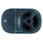 90 Degree Folding Electric Fan 2 in1 Portable Humidifying Electric Fan for Home OfficeDark Blue