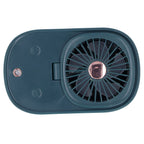 90 Degree Folding Electric Fan 2 in1 Portable Humidifying Electric Fan for Home OfficeDark Blue