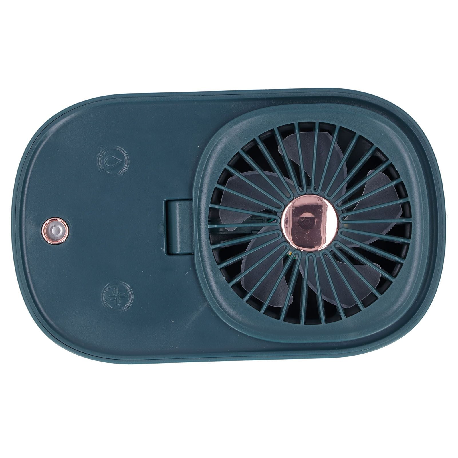 90 Degree Folding Electric Fan 2 in1 Portable Humidifying Electric Fan for Home OfficeDark Blue