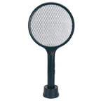 2 in 1 Mosquito Killer Lamp Electric Fly Swatter Mosquito Racket USB Charging for Home(Base de charge support mural )