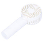 3‑Gear Adjustable Fan Portable Handheld Mobile Phone Holder Electric Fan for DormitoryWhite